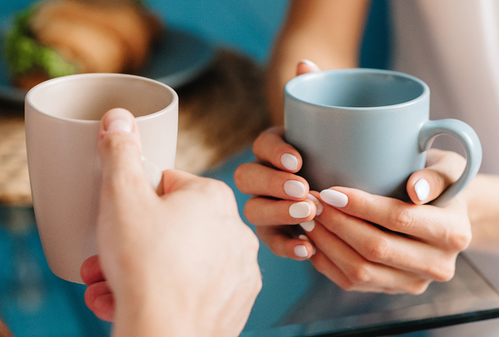 The Comfort of Holding Cups of Hot Water